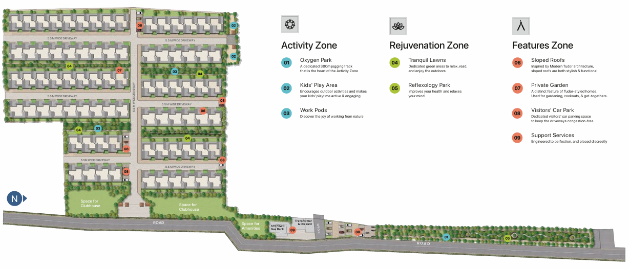 SOBHA Oakshire Master Plan